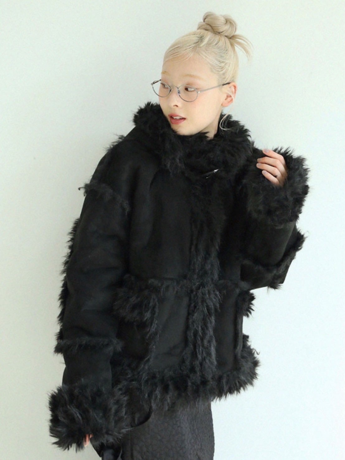 12/21 20:00 再販【Uglyshadow】REVERSIBLE SHEARLING JACKET