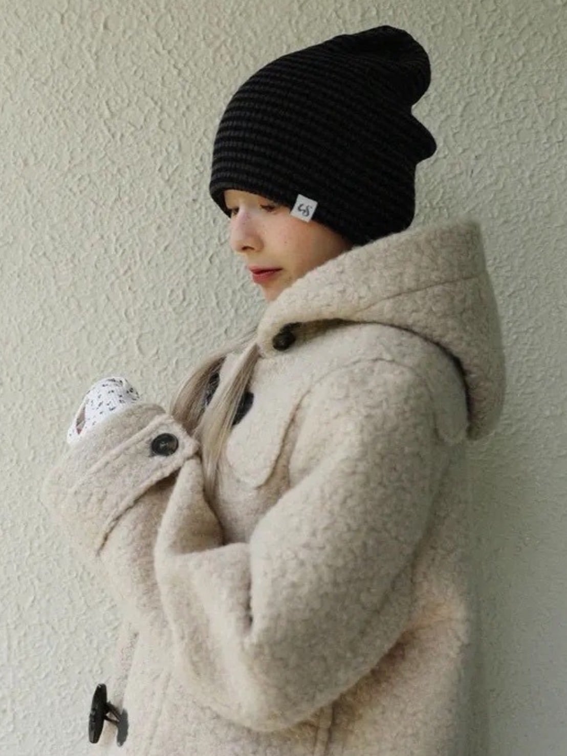 12/21 20:00 再販【Uglyshadow】STRIPED LONG BEANIE