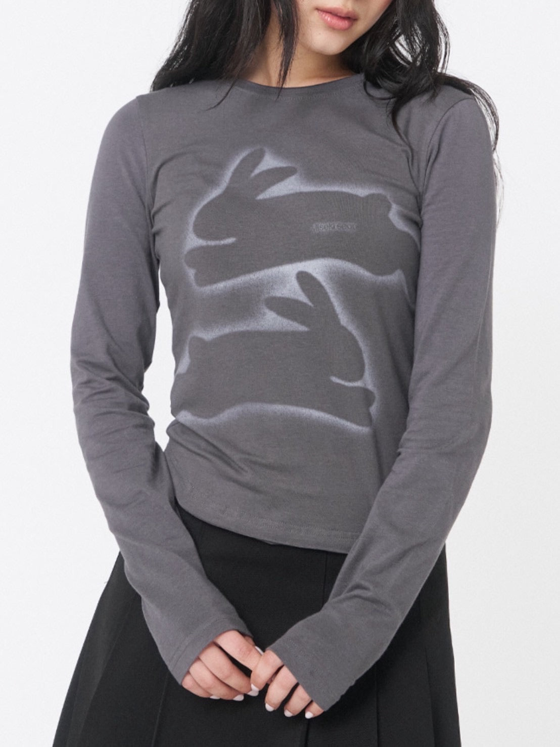 【Miseki seoul】Twin rabbit long sleeves