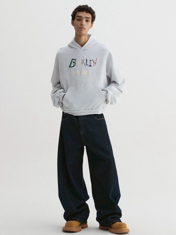 【DNSR】Crop Berlin Hoodie