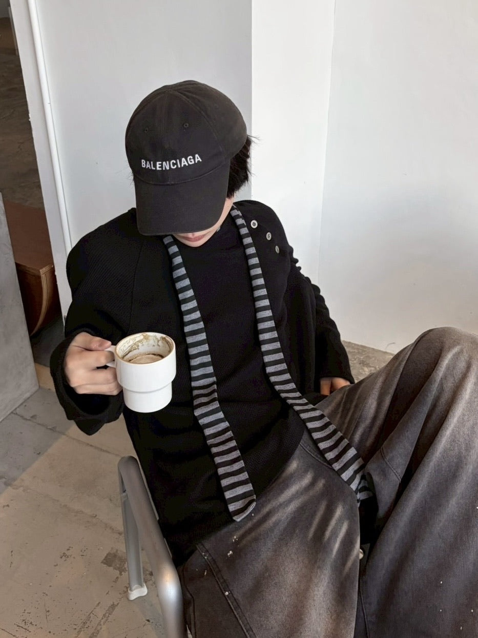 国際配送【LUV CODE】stripe scarf