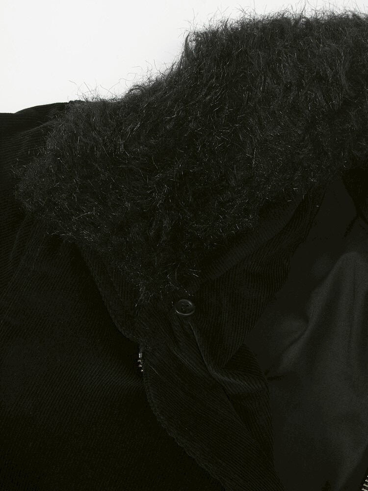 【SURGERY】Surgery sutured fur trimming jacket