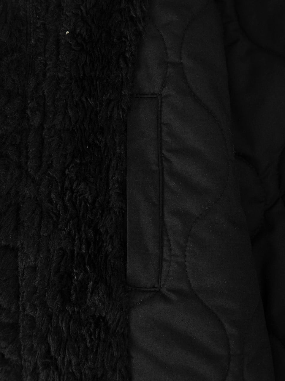 【SURGERY】surgery leather patch fur ma-1