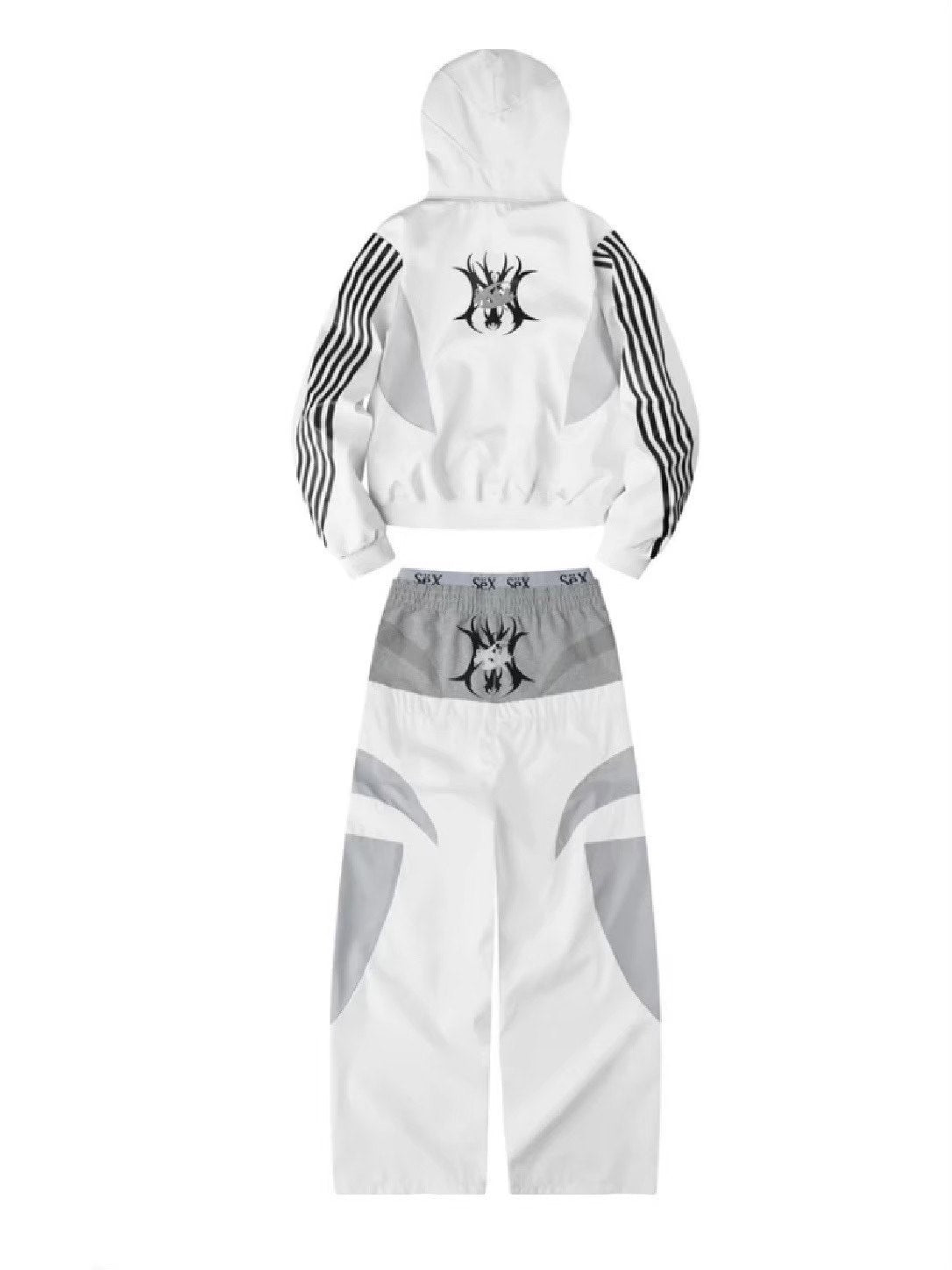 【Cozy world Wide】"BBY TECHBOI" 3 LAYER NYLON TRACKSUIT JACKET / 【コージーワールドワイド】ラインナイロントラックジャケット