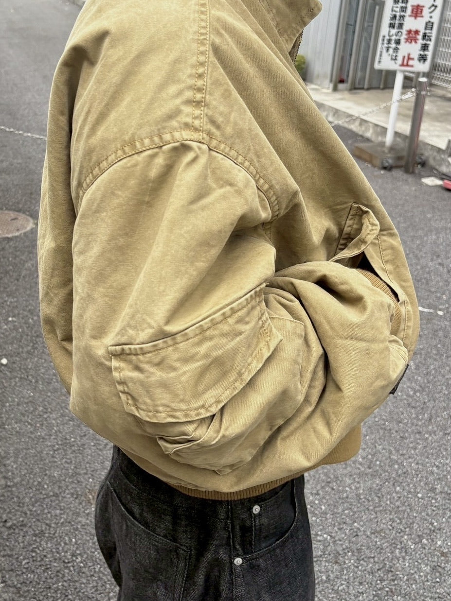 【youll】vintage wash MA-1 (2color)