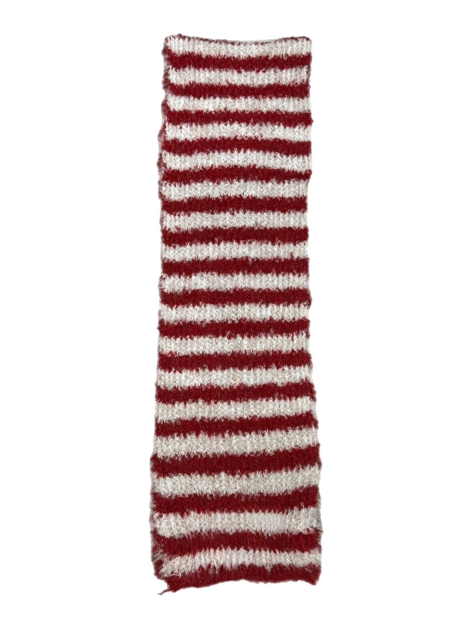 受注制【Chikashitsu +】candy border muffler / 【チカシツプラス】キャンディーボーダーマフラー (4color)