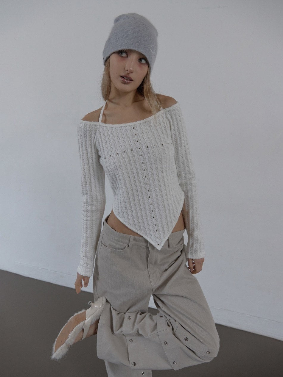 【SETUP‐EXE】ANGORA LOGO BEANIE / 【セットアップエグゼ】アンゴラロゴビーニー