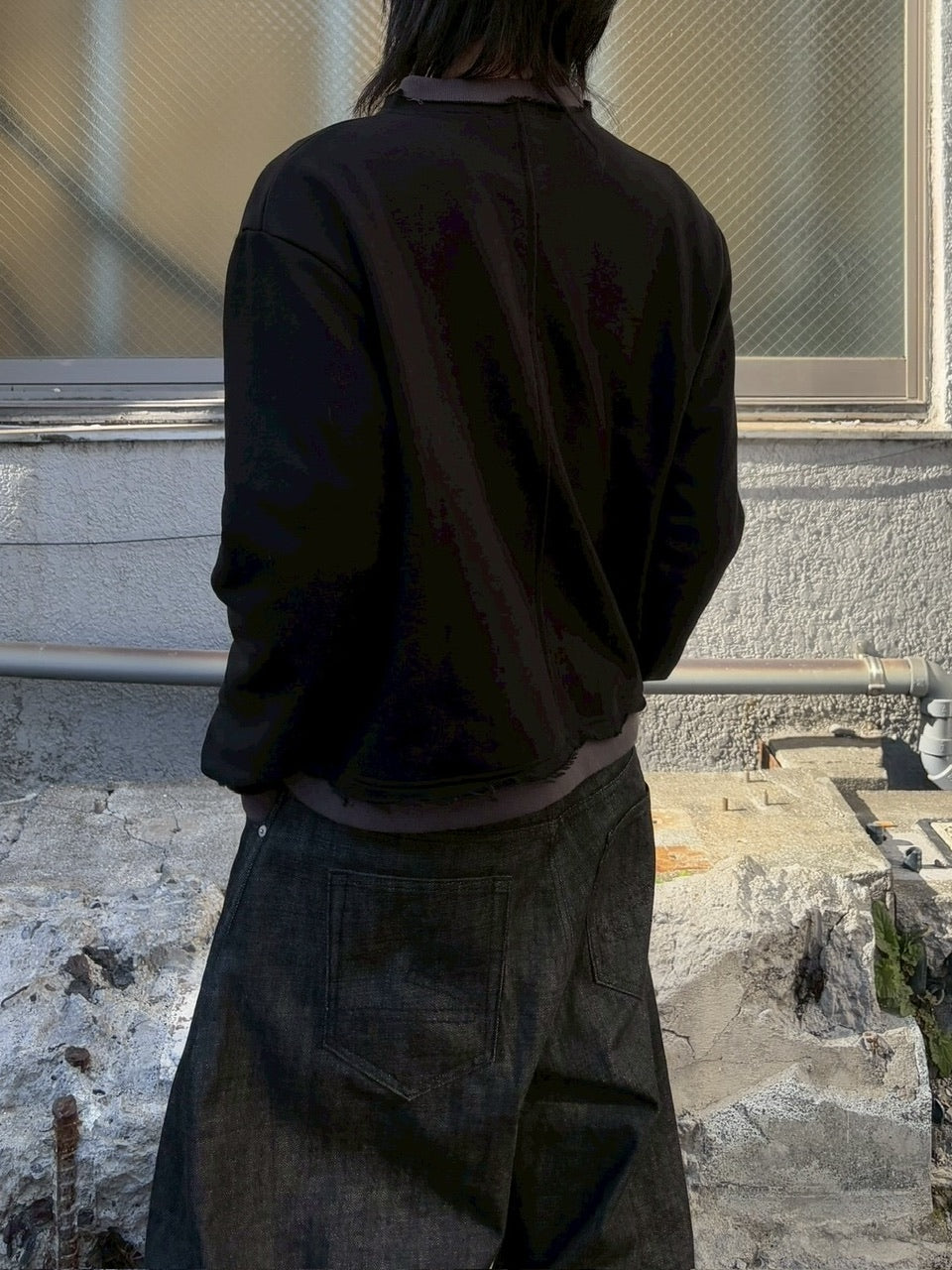 受注制【youll】layered zip up jacket (2color)