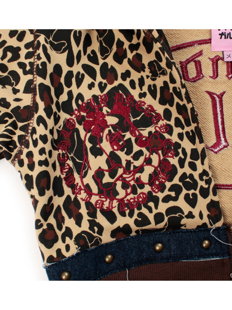 【GALFY】柄姐フーディー / 【ガルフィー】アニマル柄ウエストシェイププルオーバーパーカー