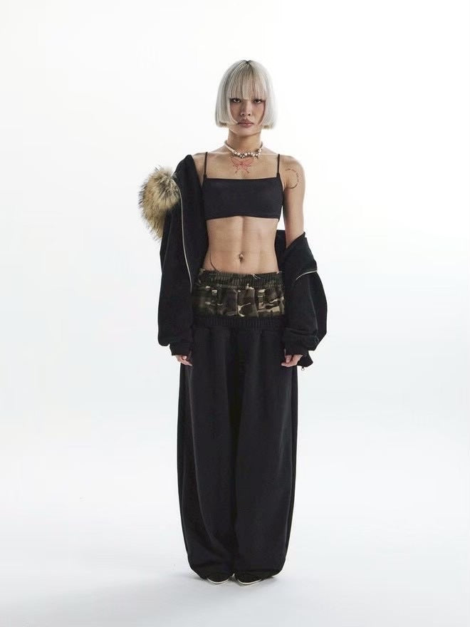 【KAIYA】id card hooded zip-up