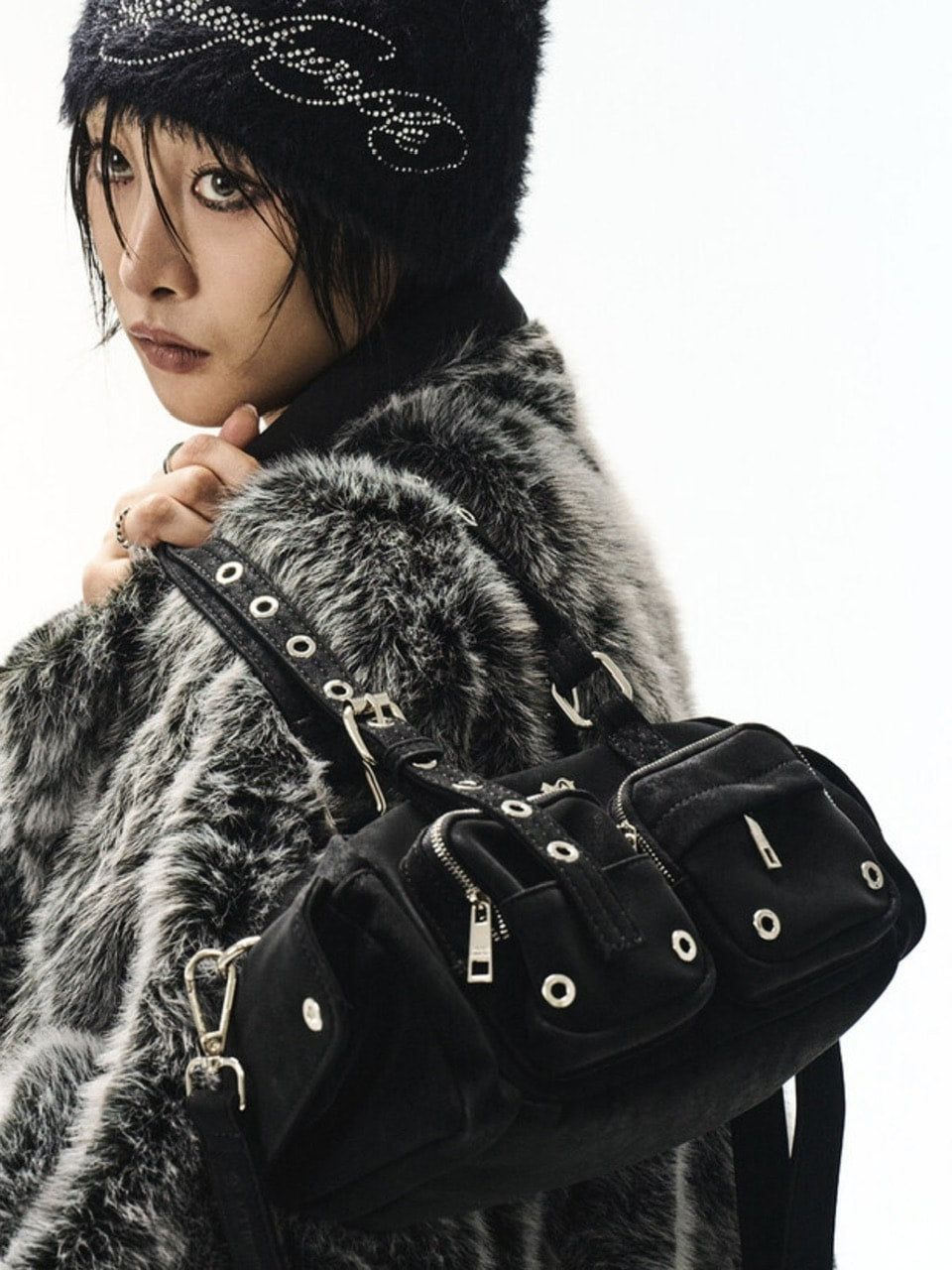 【BLACK PURPLE】Baby Overload Bag