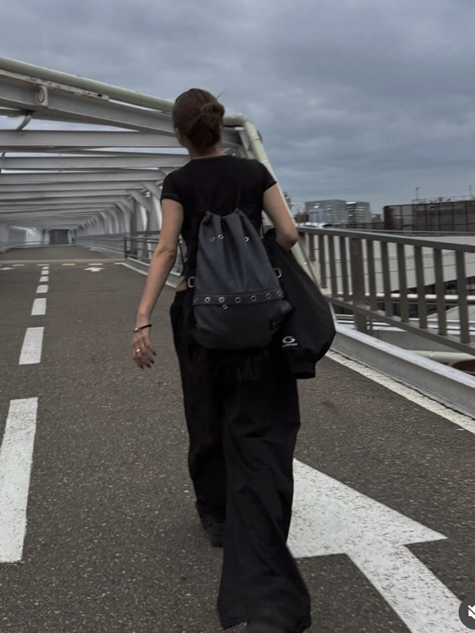 【BLACK PURPLE】Lucky Wolf Bag