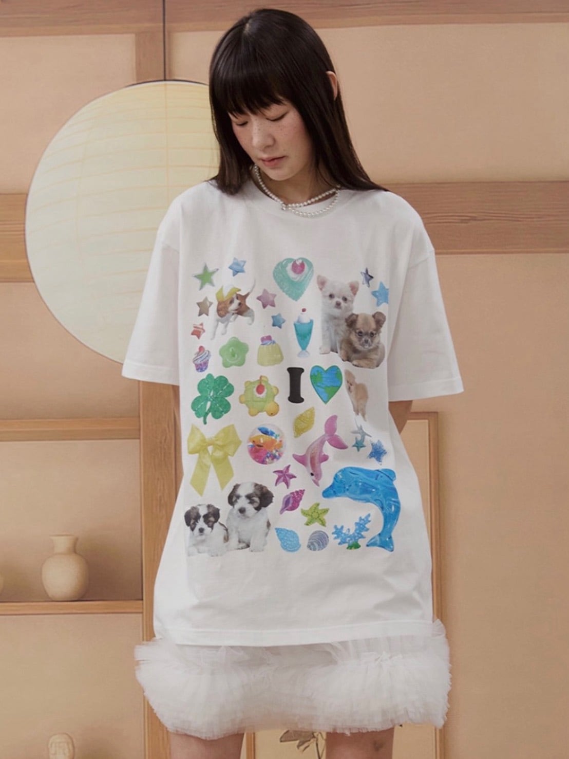 身長まだ【HURJABOYACC】PET T-SHIRTS S4