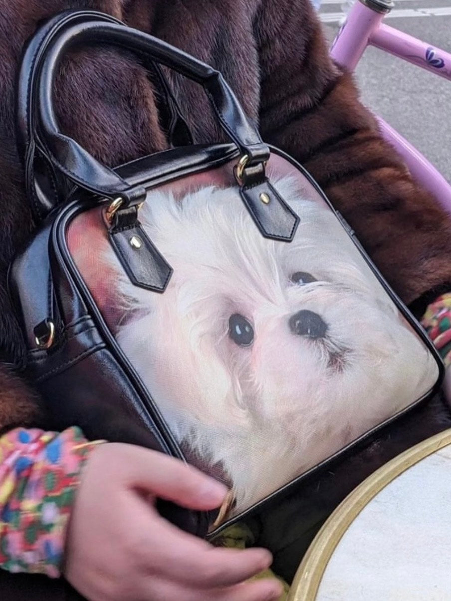 【HURJABOYACC】PUPPY LEATHER BAG