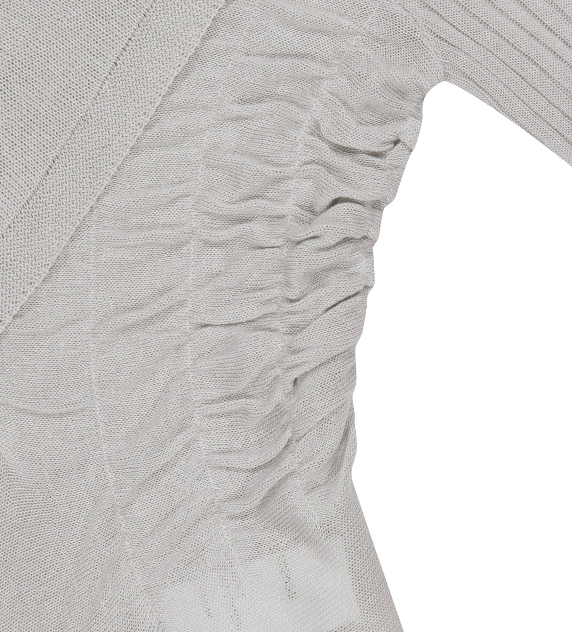 【OJOS】Ruffled Drape Cardigan