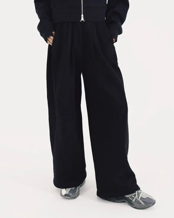 【CS】2tuck sweat pants