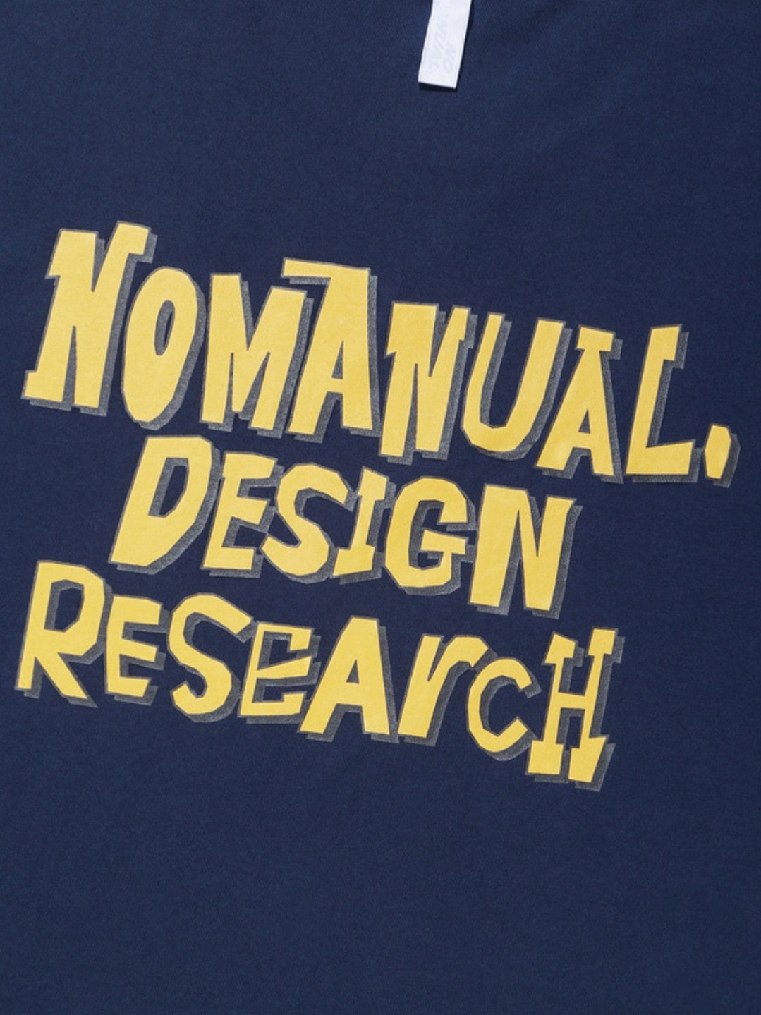 【NOMANUAL】DOODLE LOGO T-SHIRT