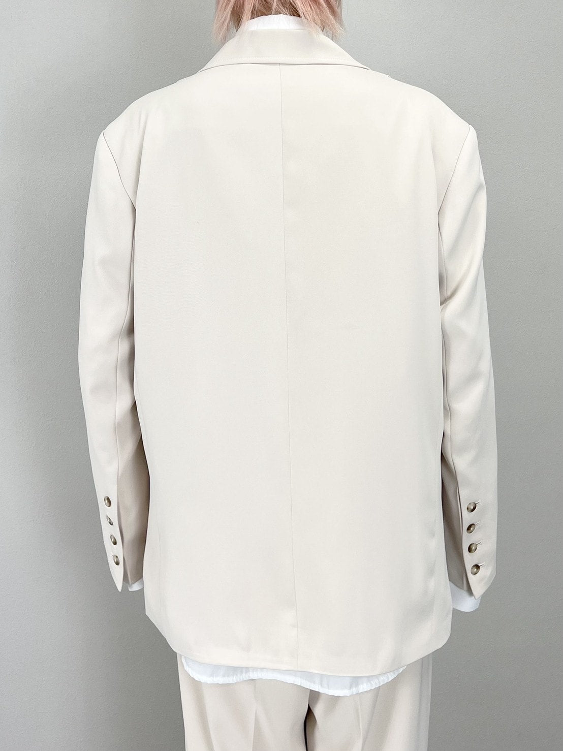 受注制【Chikashitsu +】set up design jacket (2color)