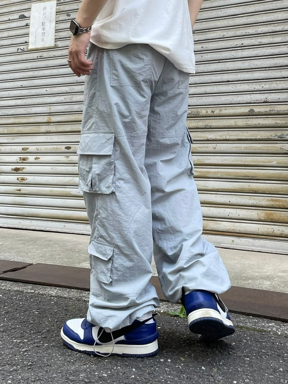 受注制【Chikashitsu +】4 pocket cargo pants (2color)