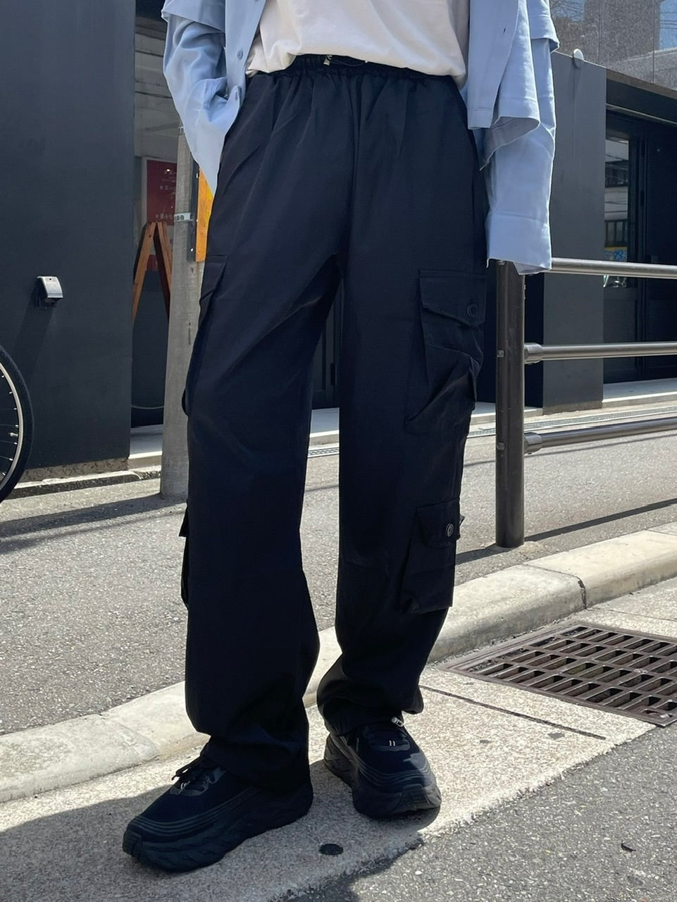 受注制【Chikashitsu +】design cargo pants (2color)