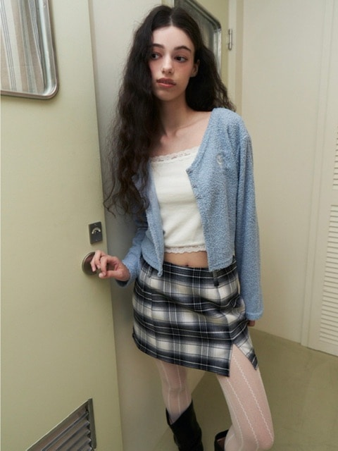 【FANCY CLUB】ALL SOFT HOOK CARDIGAN