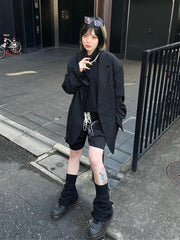 受注制【Never mind the XU】oversized jacket (2color)