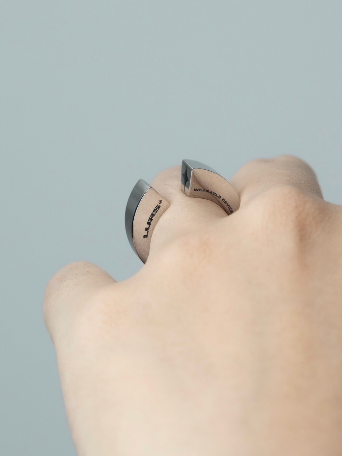 【LURS】LURS Big head and small tail ring