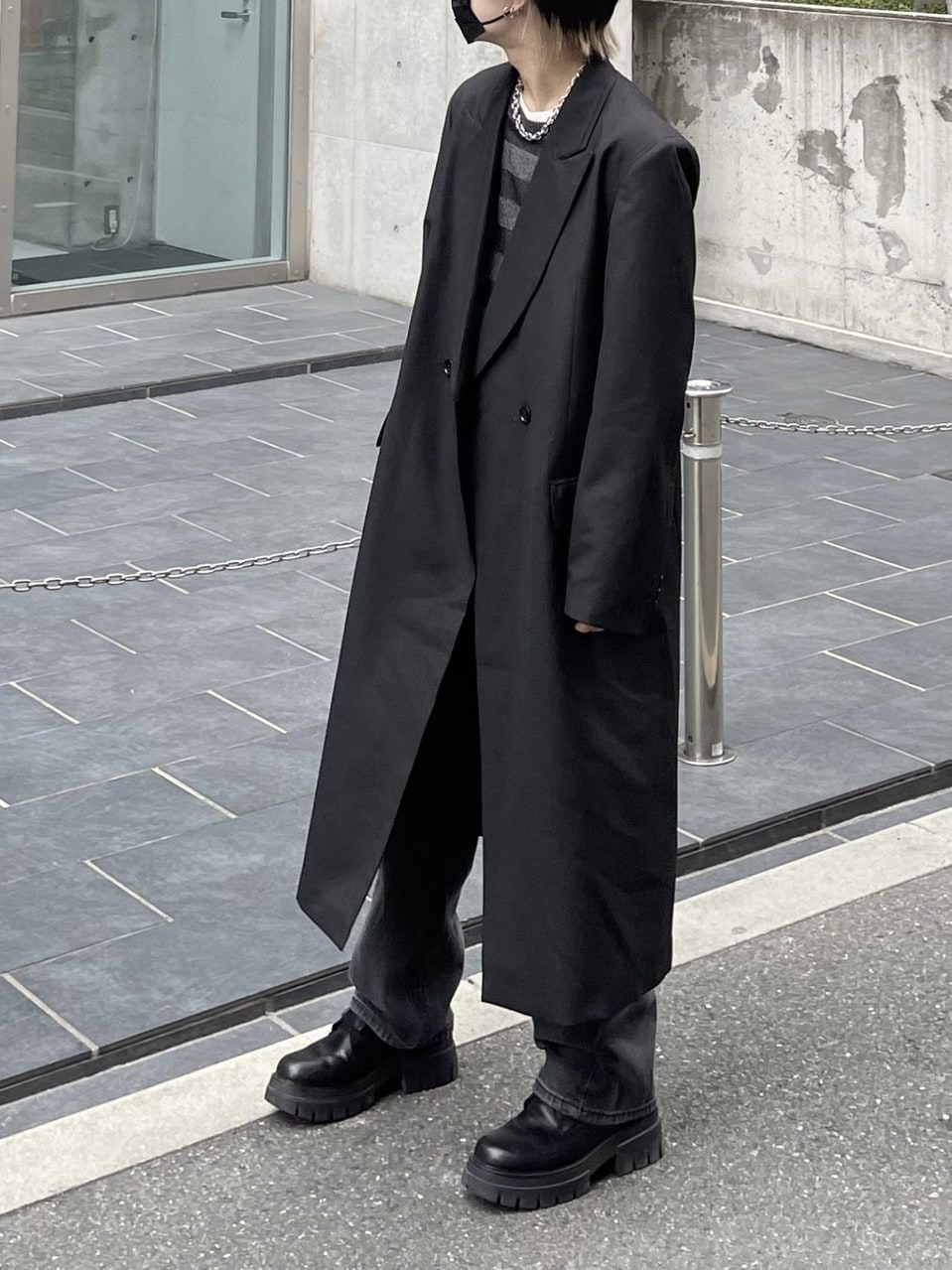 【Chikashitsu +】gentleman coat (2color)