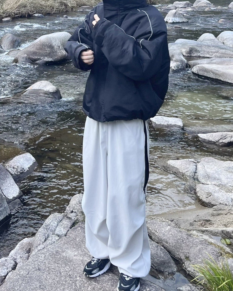 【youll】piping padding jacket