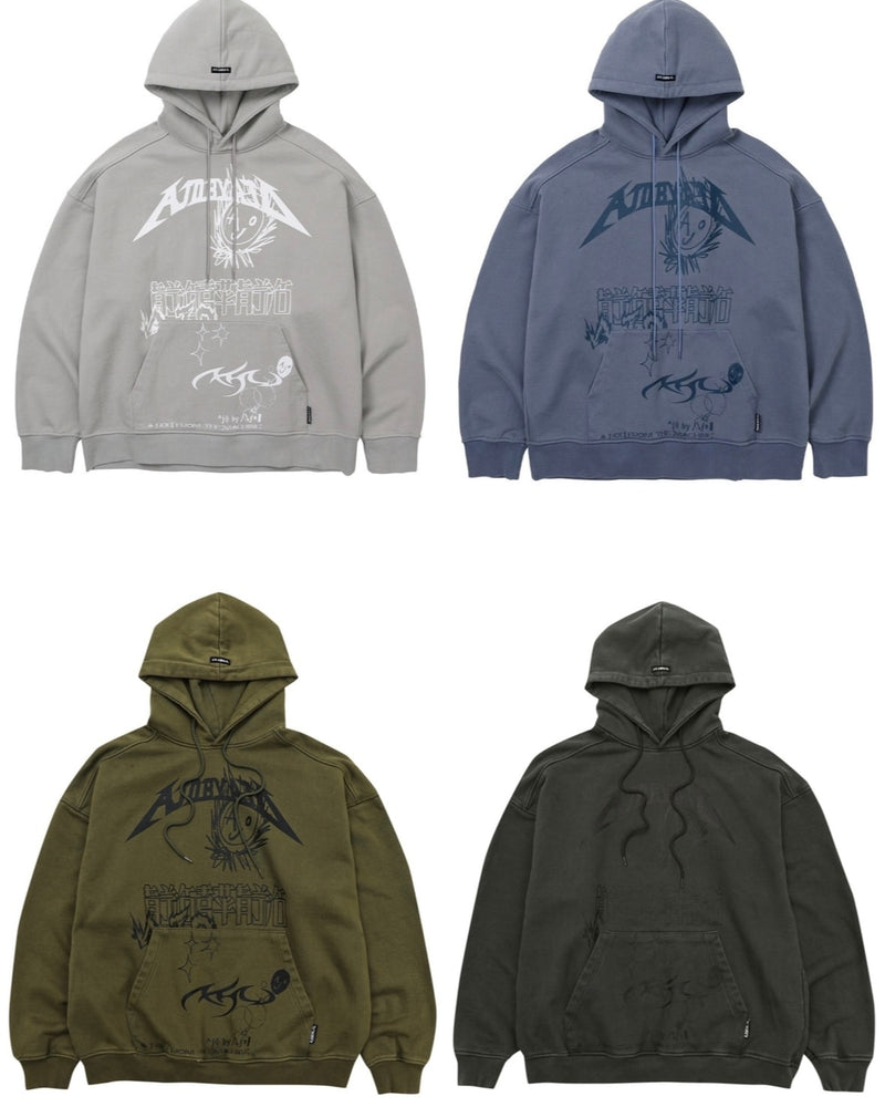 【AJOBYAJO】AJOLICA Collage Hoodie