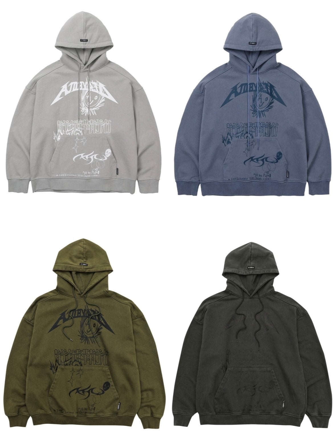 【AJOBYAJO】AJOLICA Collage Hoodie