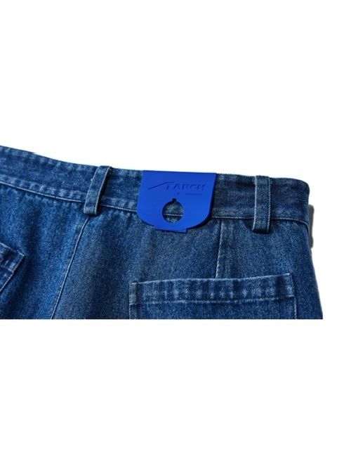 【ARCH by ROARINGWILD】Knee Pleat Jeans