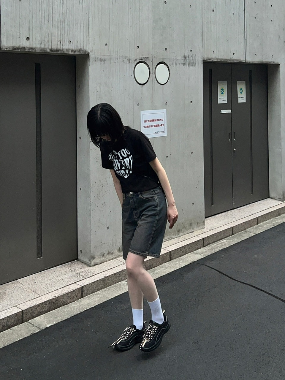 受注制【Chikashitsu + LADIES】liner shoes (3color)