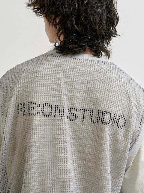 【RE:ON STUDIO】LAYERED MESH VEST