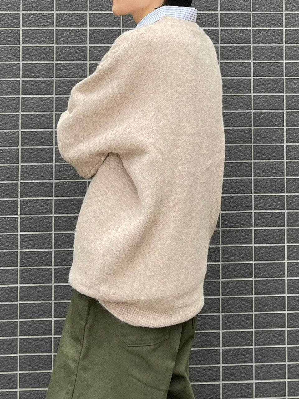 受注制【Chikashitsu +】unisex 6color knit (6color) / 【チカシツプラス】ユニセックス6カラー長袖ニット