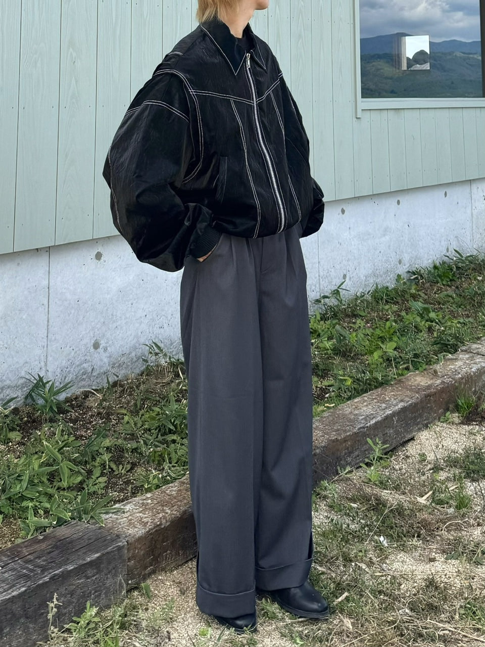 受注制【RENOL】viper leather jacket (3color)