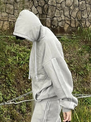 【youll】set up pigment sweat hoodie (2color)