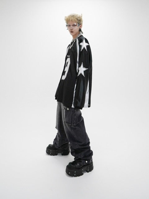 受注制【Never mind the XU】pocket cargo denim pants (2color) / 【ネバーマインドザエックスユー】ポケットカーゴワイドデニムパンツ