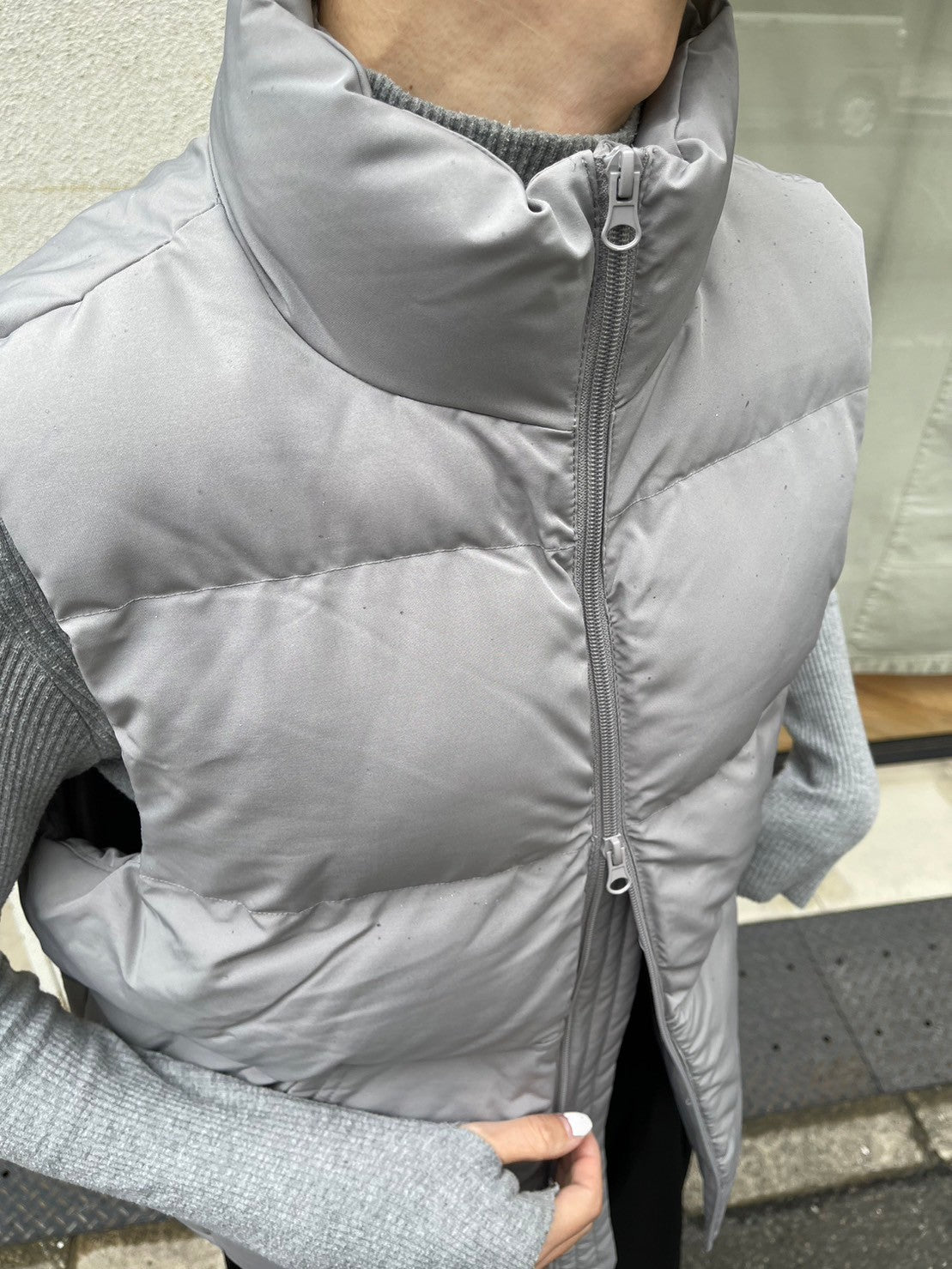 受注制【Chikashitsu +】padded vest (5color)