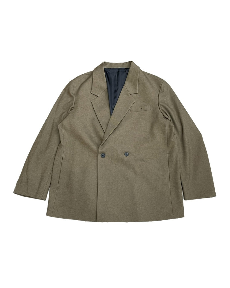 受注制【Chikashitsu +】set up overfit double jacket (3color)