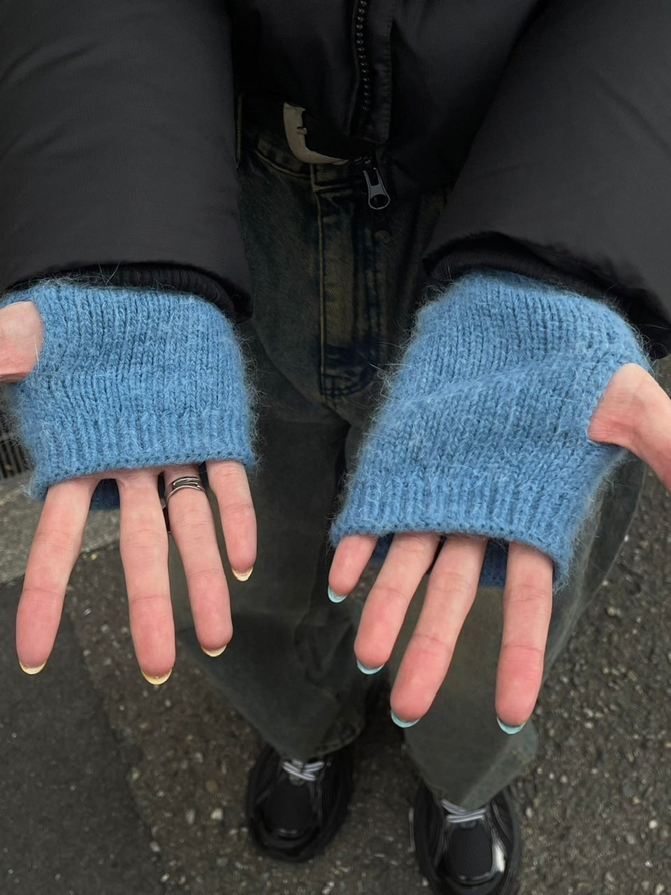 【Chikashitsu +】arm warmer (6color)