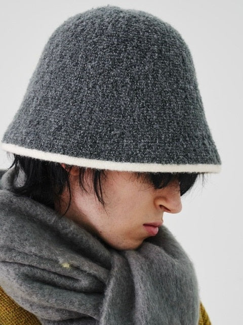 【RE:ON STUDIO】BI-COLOR BUCKET HAT (4color)