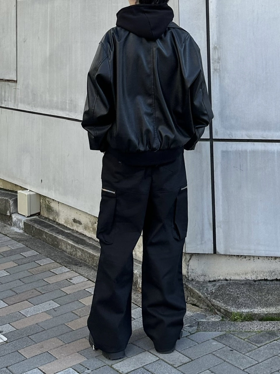 大阪店WEB限定受注制【Chikashitsu +】zip cargo pants