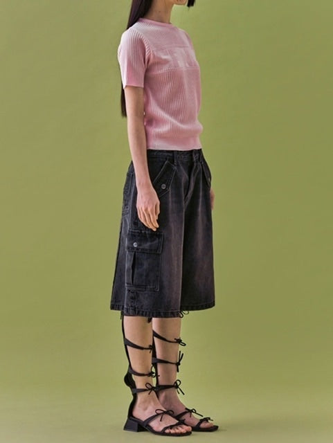 【FANCY CLUB】INNOCENCE KNIT TEE