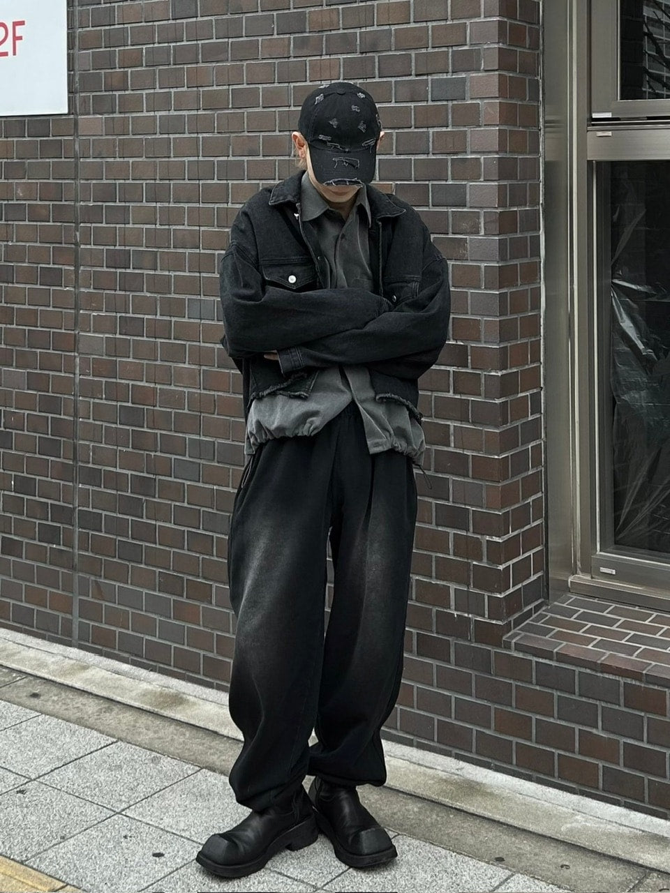大阪店WEB限定受注制【Chikashitsu +】vintage wash sweat pants