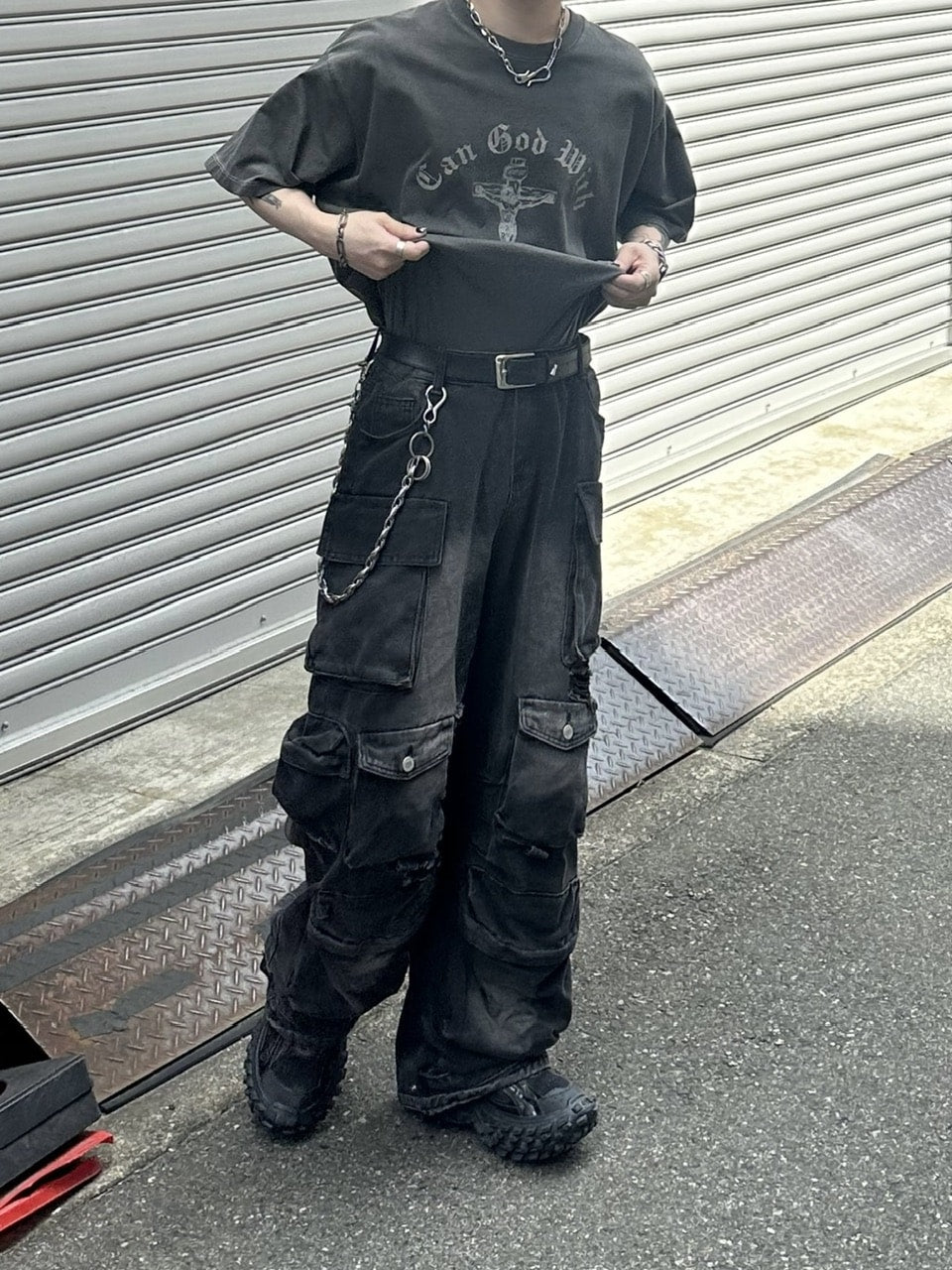 大阪店WEB限定【Chikashitsu +】original wallet chain