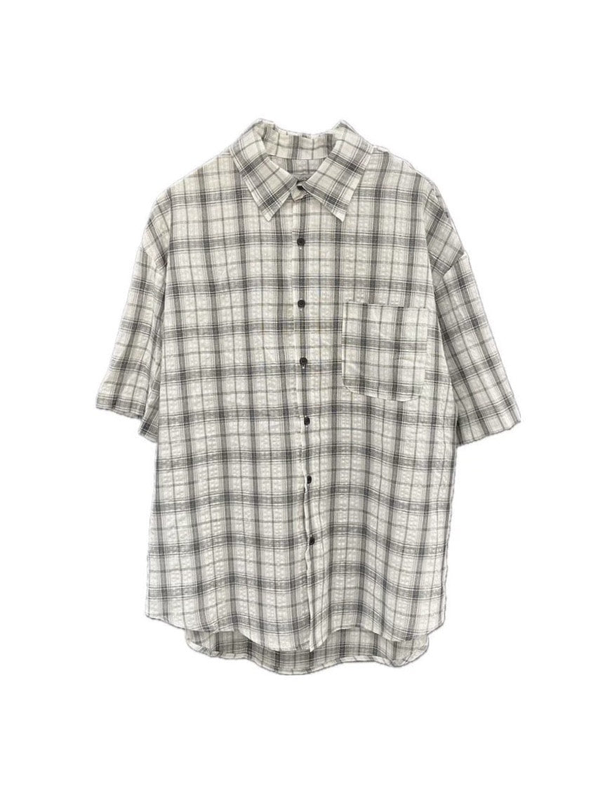 受注制【youll】tartan check shirt (4color)