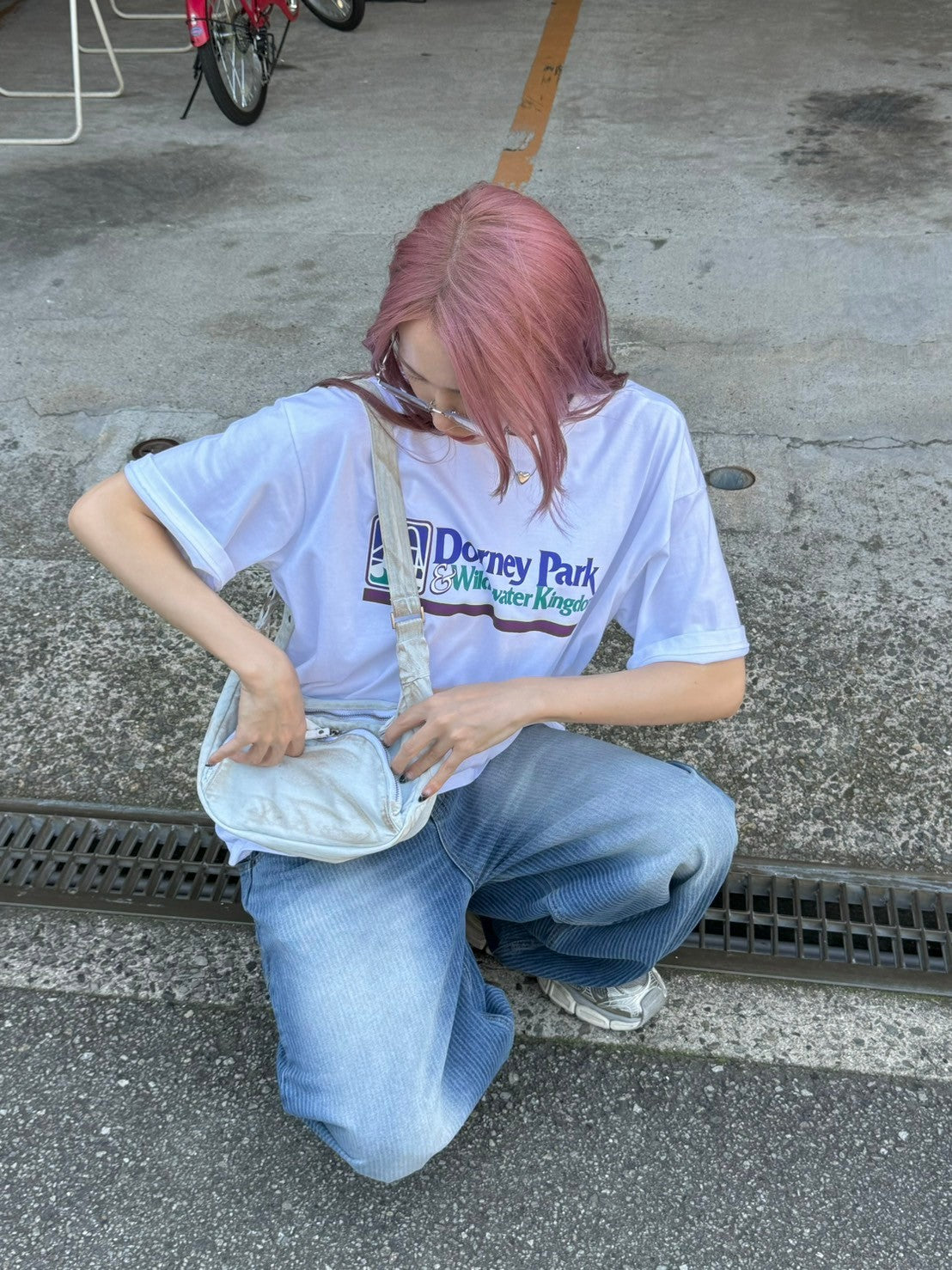 受注制【Chikashitsu +】graphic t-shirt 2 (3color)