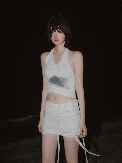 【FLAREUP】Handmade Twisted Skirt