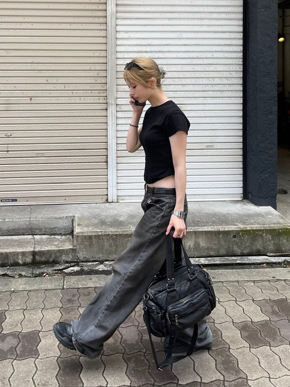受注制【OaKS】multi pocket vintage bag / 【オークス】マルチポケットヴィンテージトートバッグハンドバッグ